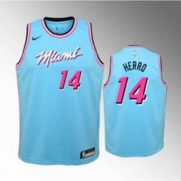 miami heat teal jersey
